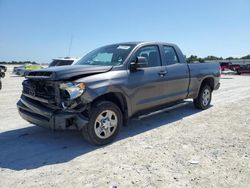 Salvage cars for sale at Arcadia, FL auction: 2015 Toyota Tundra Double Cab SR/SR5