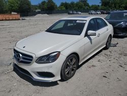 Salvage cars for sale at Madisonville, TN auction: 2014 Mercedes-Benz E 250 Bluetec