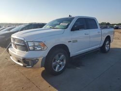 Salvage cars for sale at Grand Prairie, TX auction: 2017 Dodge RAM 1500 SLT