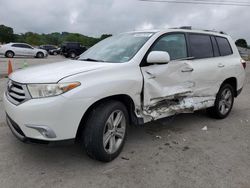 Salvage cars for sale at auction: 2012 Toyota Highlander Limited