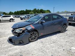 Toyota Corolla l salvage cars for sale: 2014 Toyota Corolla L