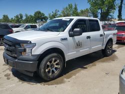 Salvage cars for sale at Bridgeton, MO auction: 2017 Ford F150 Supercrew