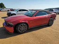Salvage cars for sale at Longview, TX auction: 2010 Ford Mustang GT