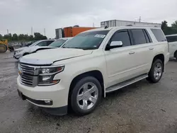 Chevrolet salvage cars for sale: 2015 Chevrolet Tahoe K1500 LTZ