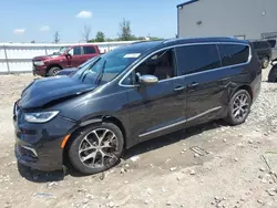 Chrysler Pacifica salvage cars for sale: 2021 Chrysler Pacifica Limited