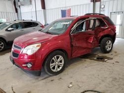 Salvage cars for sale at Franklin, WI auction: 2015 Chevrolet Equinox LT