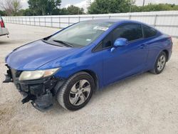 Vehiculos salvage en venta de Copart San Antonio, TX: 2013 Honda Civic LX