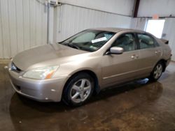 Salvage cars for sale at Pennsburg, PA auction: 2003 Honda Accord EX