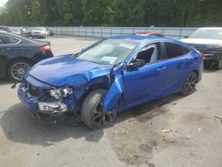 Honda salvage cars for sale: 2019 Honda Civic Sport