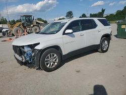 Salvage cars for sale at Sikeston, MO auction: 2019 Chevrolet Traverse LT