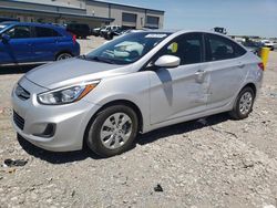 Salvage cars for sale at Earlington, KY auction: 2017 Hyundai Accent SE