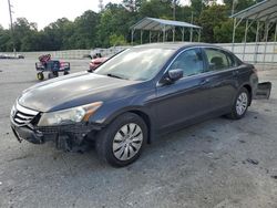 Salvage cars for sale at Gaston, SC auction: 2012 Honda Accord LX