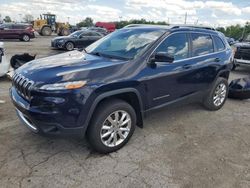 Salvage cars for sale from Copart Indianapolis, IN: 2015 Jeep Cherokee Limited