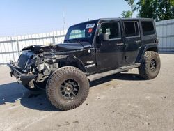 Jeep salvage cars for sale: 2012 Jeep Wrangler Unlimited Sahara