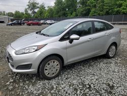 Salvage cars for sale at Waldorf, MD auction: 2017 Ford Fiesta S