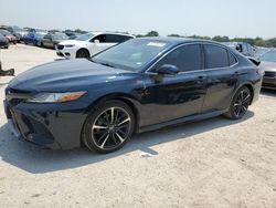Salvage cars for sale from Copart San Antonio, TX: 2018 Toyota Camry XSE