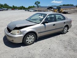 Salvage cars for sale at Hueytown, AL auction: 2000 Honda Civic LX