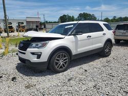 Ford Explorer Sport salvage cars for sale: 2018 Ford Explorer Sport