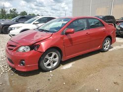 Salvage cars for sale at auction: 2012 Toyota Corolla Base