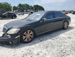 Salvage cars for sale at Loganville, GA auction: 2009 Mercedes-Benz S 550 4matic