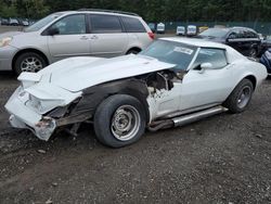 Salvage cars for sale from Copart Graham, WA: 1976 Chevrolet Corvette