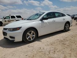 Chevrolet salvage cars for sale: 2018 Chevrolet Malibu LS