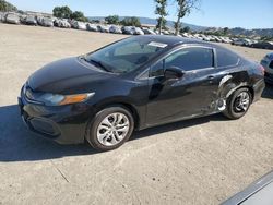 Salvage cars for sale from Copart San Martin, CA: 2014 Honda Civic LX