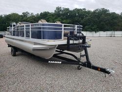 Salvage boats for sale at Avon, MN auction: 2022 Bennche Pontoon