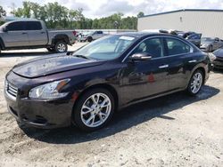 Salvage cars for sale at Spartanburg, SC auction: 2014 Nissan Maxima S