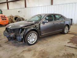 Salvage cars for sale from Copart Lansing, MI: 2011 Ford Fusion Hybrid