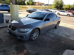 Salvage cars for sale at Gaston, SC auction: 2011 BMW 335 IS