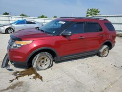 Salvage cars for sale at Walton, KY auction: 2013 Ford Explorer