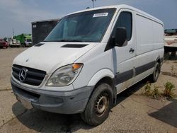 Salvage cars for sale from Copart Woodhaven, MI: 2010 Mercedes-Benz Sprinter 2500