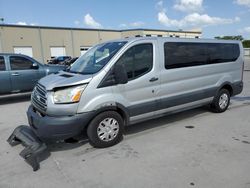 Salvage cars for sale at Wilmer, TX auction: 2016 Ford Transit T-350