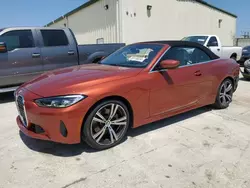 BMW 4 Series salvage cars for sale: 2021 BMW 430I