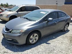 Honda salvage cars for sale: 2013 Honda Civic LX