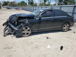 Salvage cars for sale at Riverview, FL auction: 2010 Mercedes-Benz C300