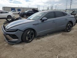 Salvage cars for sale at Haslet, TX auction: 2024 Hyundai Sonata SEL
