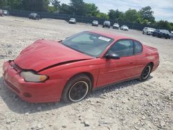 Chevrolet Vehiculos salvage en venta: 2004 Chevrolet Monte Carlo LS