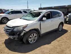 Salvage cars for sale at Colorado Springs, CO auction: 2014 Honda CR-V EXL