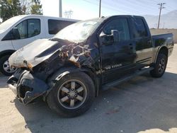 Salvage cars for sale from Copart Rancho Cucamonga, CA: 2015 Nissan Titan S