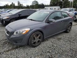 Vehiculos salvage en venta de Copart Graham, WA: 2013 Volvo C30 T5