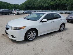 Salvage cars for sale at North Billerica, MA auction: 2013 Acura TSX SE