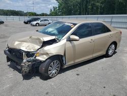 Salvage cars for sale at Dunn, NC auction: 2012 Toyota Camry Base