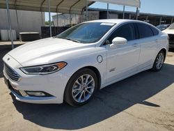 Salvage cars for sale at Fresno, CA auction: 2017 Ford Fusion Titanium Phev