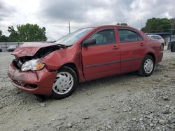 Vehiculos salvage en venta de Copart Mebane, NC: 2008 Toyota Corolla CE