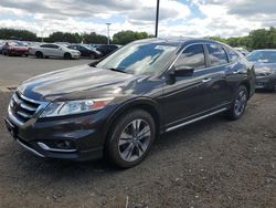 Salvage cars for sale from Copart East Granby, CT: 2013 Honda Crosstour EXL