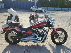 Salvage motorcycles for sale at Ocala, FL auction: 2013 Yamaha XV1900 CU