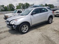 Salvage cars for sale at Spartanburg, SC auction: 2015 Chevrolet Equinox LS