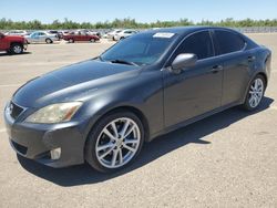 Salvage cars for sale at Fresno, CA auction: 2006 Lexus IS 250